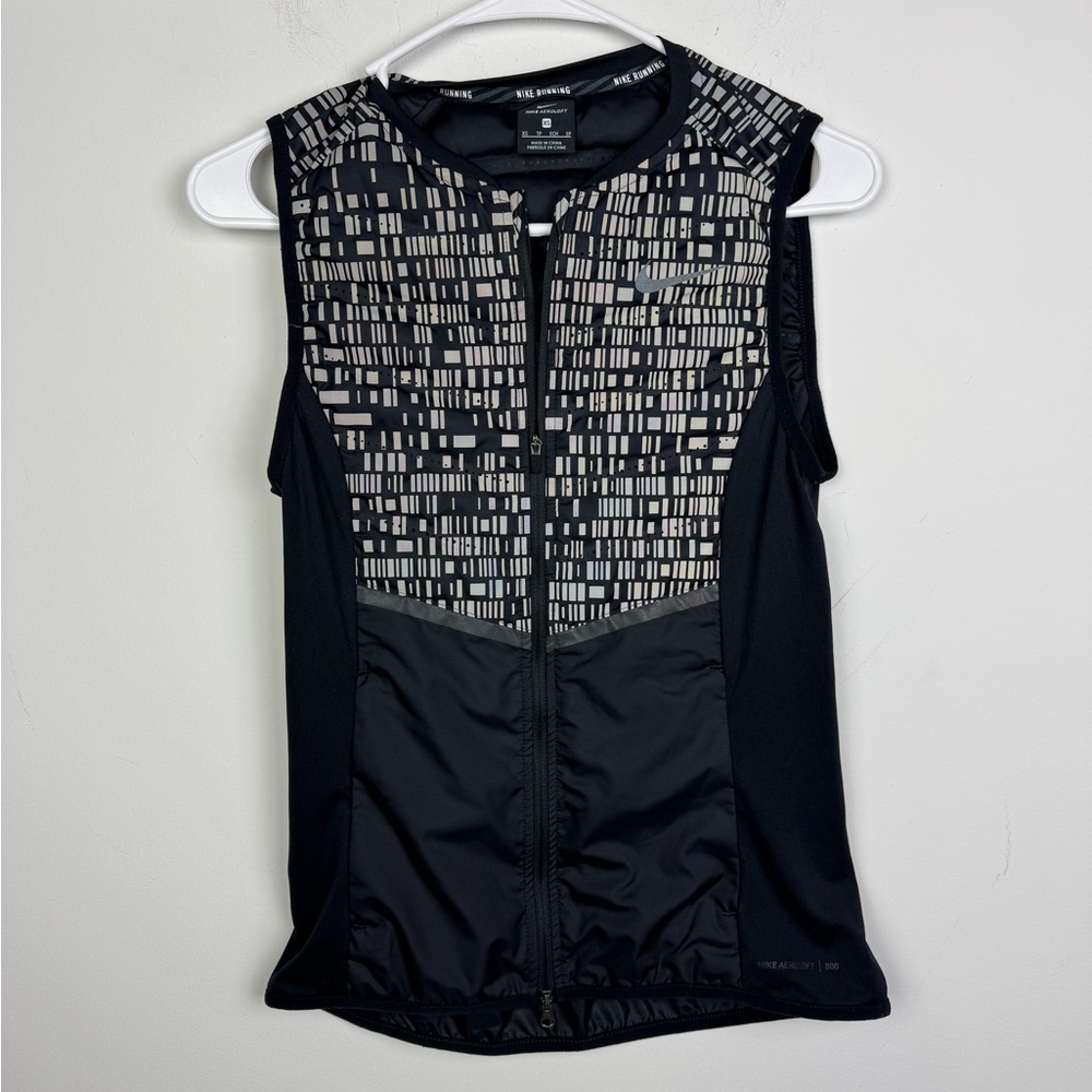 Nike Women’s Aeroloft Flash Running Vest Lightweight Black Size XS